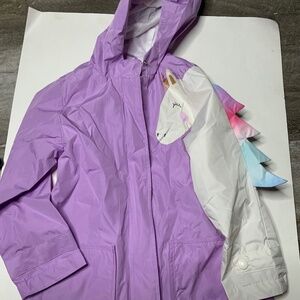 Carters girls Unicorn raincoat